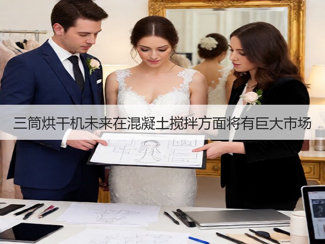 三筒烘干机未来在混凝土搅拌方面将有巨大市场(图3)