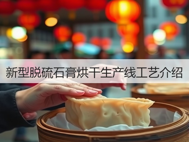新型脱硫石膏烘干生产线工艺介绍(图3)