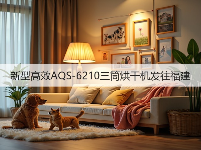 新型高效AQS-6210三筒烘干机发往福建(图3) 新型高效AQS-6210三筒烘干机发往福建(图3)
