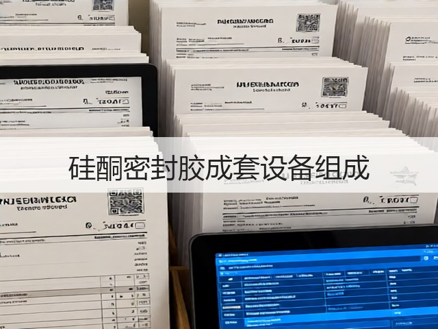 硅酮密封胶成套设备组成(图1) 硅酮密封胶成套设备组成(图1)