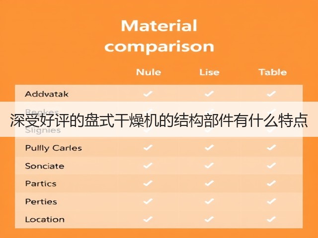 深受好评的盘式干燥机的结构部件有什么特点(图2) 深受好评的盘式干燥机的结构部件有什么特点(图2)