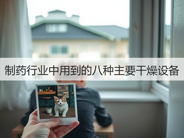 制药行业中用到的八种主要干燥设备(图1) 制药行业中用到的八种主要干燥设备(图1)