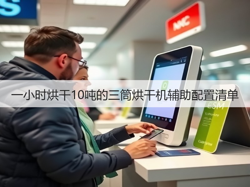一小时烘干10吨的三筒烘干机辅助配置清单 一小时烘干10吨的三筒烘干机辅助配置清单