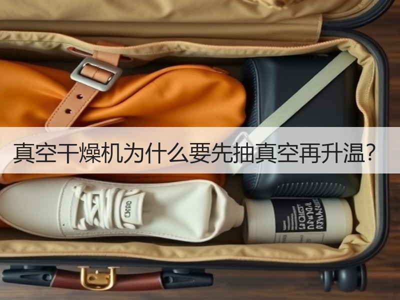 真空干燥机为什么要先抽真空再升温？