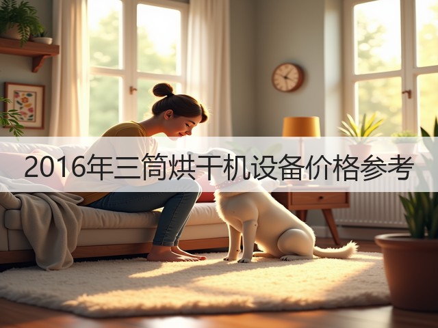 2016年三筒烘干机设备价格参考(图3) 2016年三筒烘干机设备价格参考(图3)