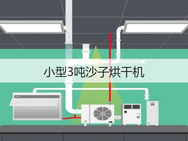 小型3吨沙子烘干机(图1)
