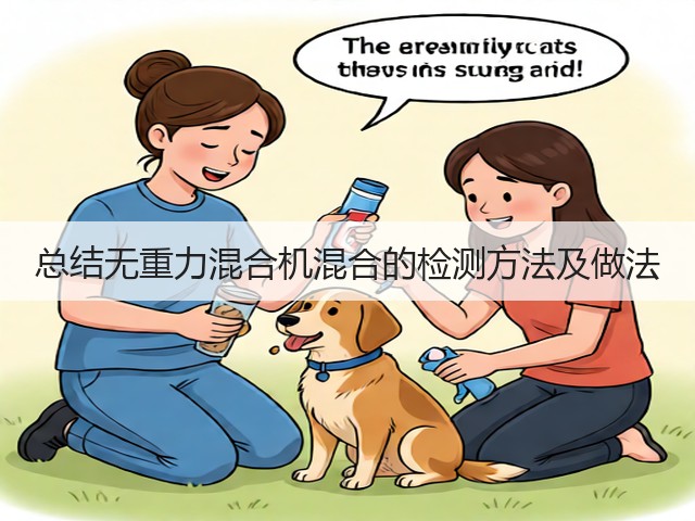 总结无重力混合机混合的检测方法及做法(图1)