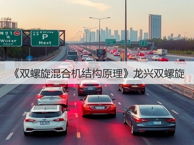 《双螺旋混合机结构原理》龙兴双螺旋(图2)