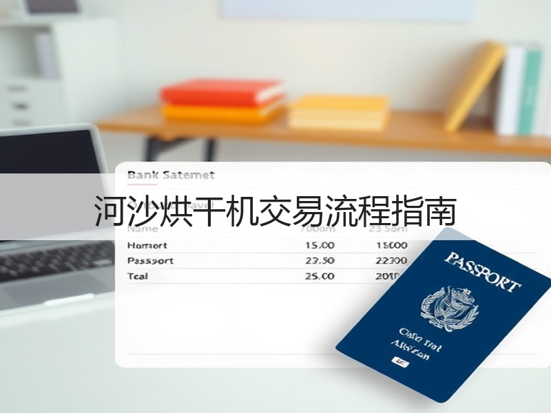 河沙烘干机交易流程指南