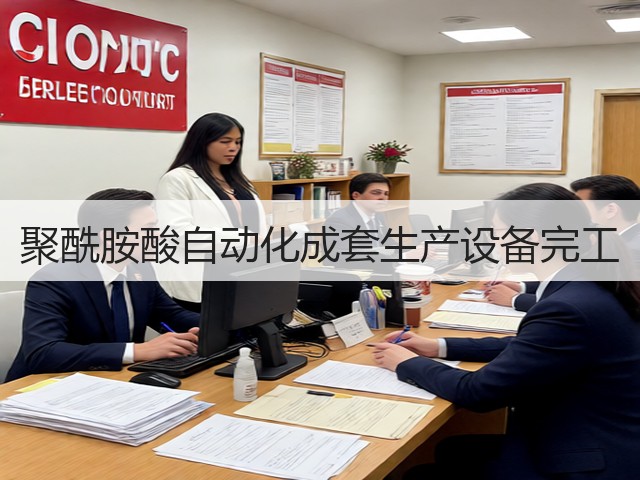 聚酰胺酸自动化成套生产设备完工(图2)