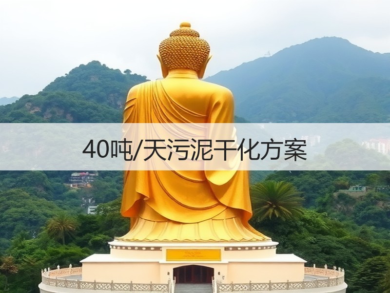 40吨/天污泥干化方案