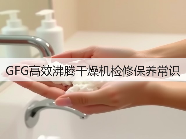 GFG高效沸腾干燥机检修保养常识(图1)