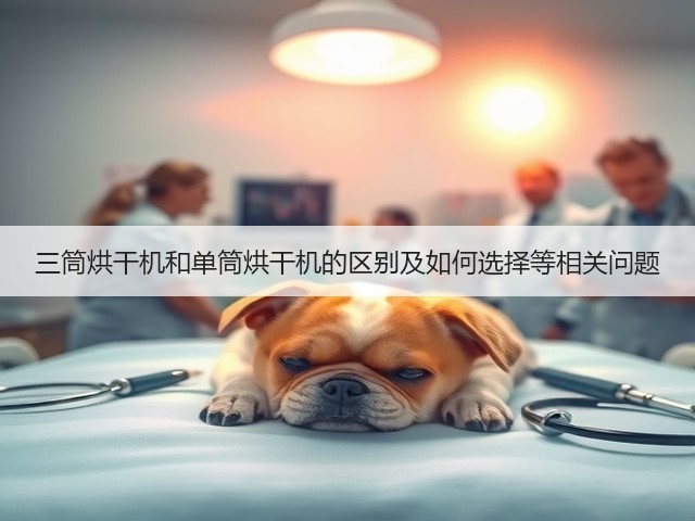 三筒烘干机和单筒烘干机的区别及如何选择等相关问题(图2)
