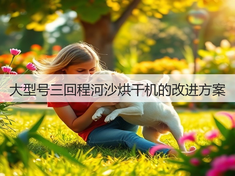 大型号三回程河沙烘干机的改进方案