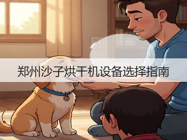郑州沙子烘干机设备选择指南(图2)