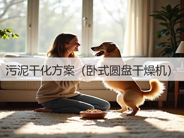污泥干化方案（卧式圆盘干燥机）(图2)