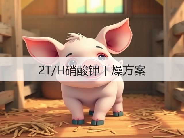 2T/H硝酸钾干燥方案(图1) 2T/H硝酸钾干燥方案(图1)