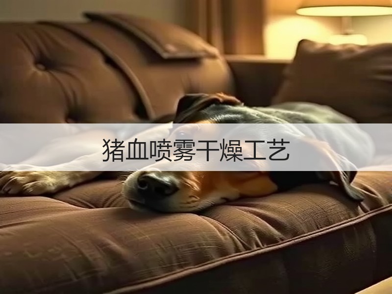 猪血喷雾干燥工艺 猪血喷雾干燥工艺