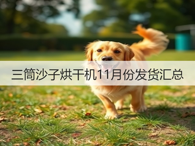 三筒沙子烘干机11月份发货汇总(图3) 三筒沙子烘干机11月份发货汇总(图3)