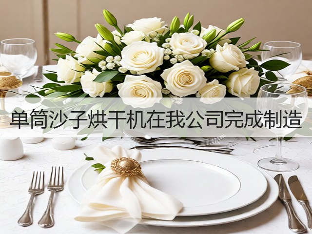 单筒沙子烘干机在我公司完成制造(图2) 单筒沙子烘干机在我公司完成制造(图2)
