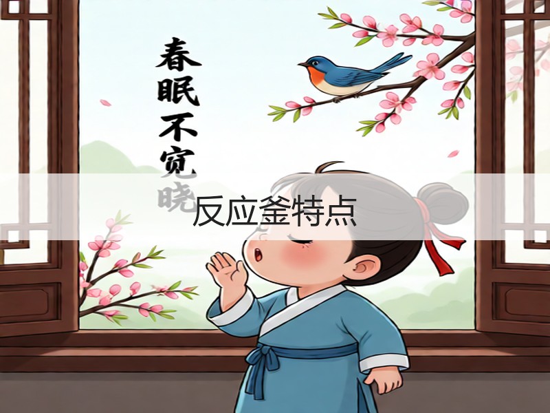 反应釜特点