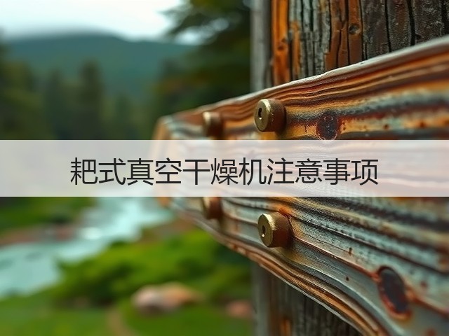 耙式真空干燥机注意事项(图1) 耙式真空干燥机注意事项(图1)