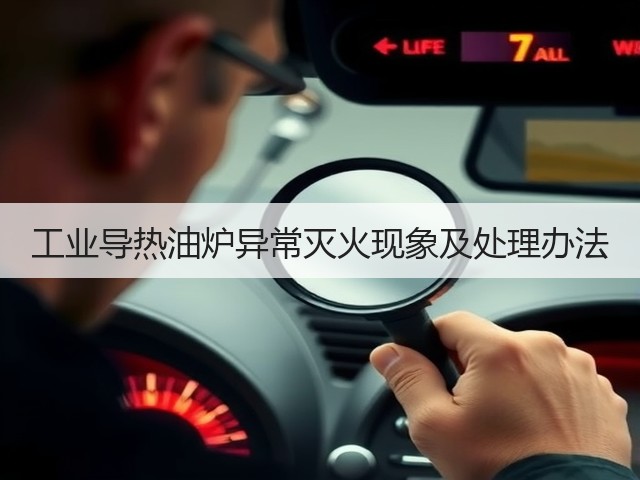 工业导热油炉异常灭火现象及处理办法(图3) 工业导热油炉异常灭火现象及处理办法(图3)
