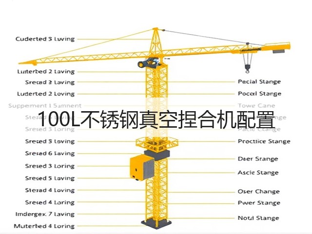100L不锈钢真空捏合机配置(图3) 100L不锈钢真空捏合机配置(图3)