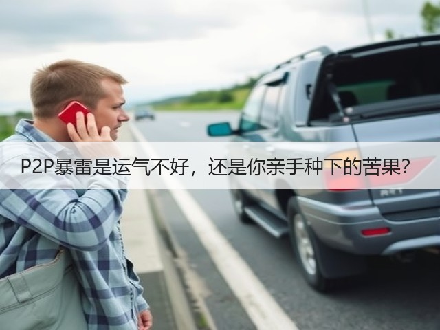 P2P暴雷是运气不好,还是你亲手种下的苦果?(图3) P2P暴雷是运气不好,还是你亲手种下的苦果?(图3)
