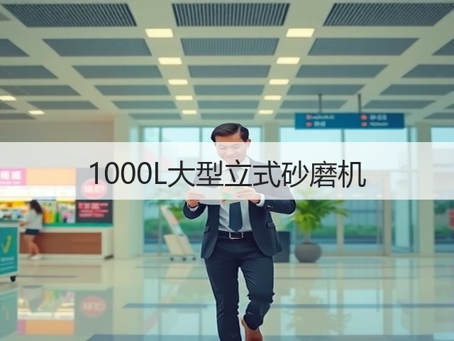1000L大型立式砂磨机(图2) 1000L大型立式砂磨机(图2)