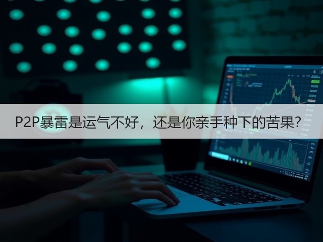 P2P暴雷是运气不好,还是你亲手种下的苦果?(图2) P2P暴雷是运气不好,还是你亲手种下的苦果?(图2)